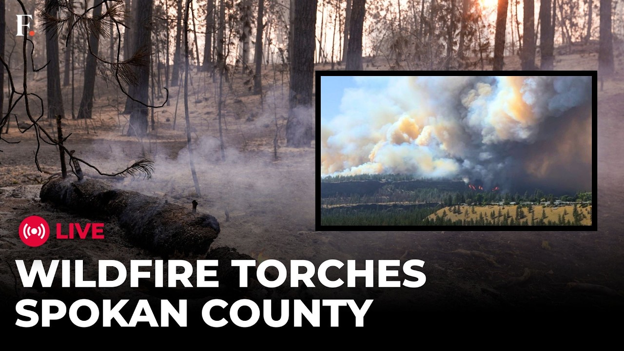 Washington Wildfire LIVE: More than 64,000 Evacuated as Spokane Wildfire Burns Over 10,000 Acres