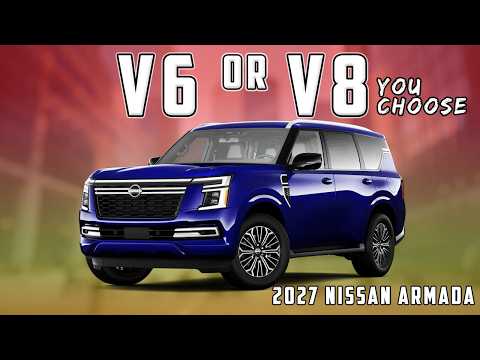 2027 Nissan Armada Optional V8, Keeps Twin-Turbo V6