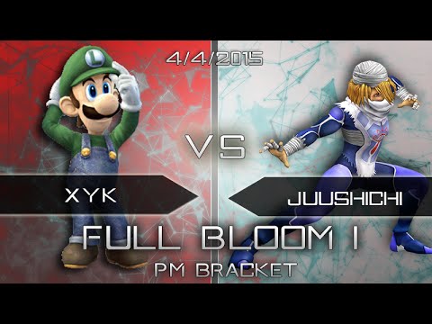 Full Bloom 1 - PM Bracket - XYK (Luigi) vs. Juushichi (Sheik)