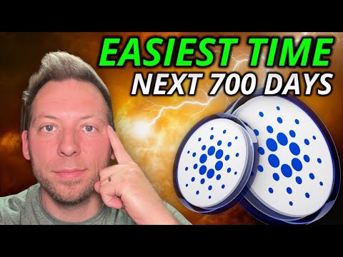 CARDANO ADA - EASIEST TIME IN CRYPTO!!! 700 DAY WINDOW!