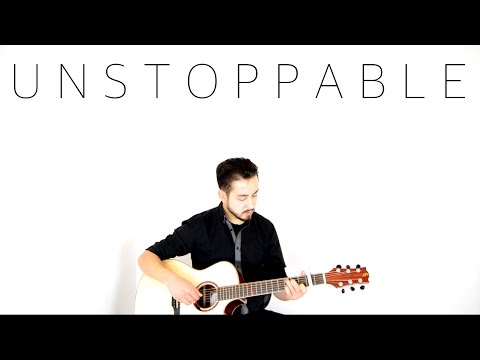 **FULL TAB ONLINE** Unstoppable By Sia (Acoustic Guitar Fingerstyle Cover By Justin Brown)