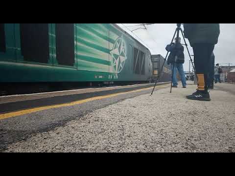68004 and 88005 on WCML diverts on a mossend to Daventry service departing Doncaster  04/03/23