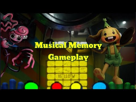 Musical Memory Gameplay, With Bunzo Bunny | Poppy Playtime Chapter 2