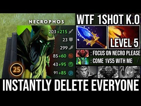 If You Can't Kill Necrophos Quick Enough, This Will Happen | Instantly Deleted with Scepter DotA 2