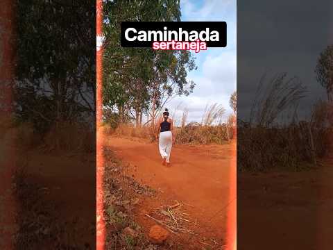 Caminhada sertaneja Comunidade Santa Rita município Vianópolis Goiás Brasil