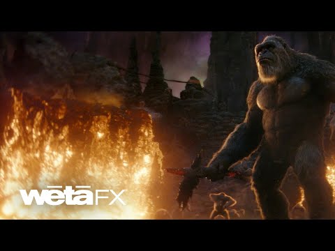 Effects Simulations in Godzilla X Kong: The New Empire | Wētā FX