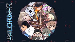 【VALORANT】初心者の輪でカスタムだぁー...人見知りが...
