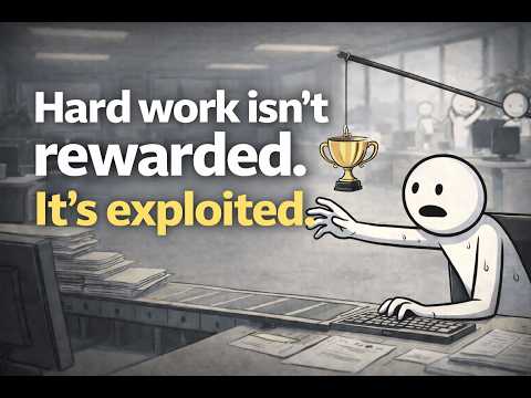 Hard work isn't rewarded. It's exploited.
