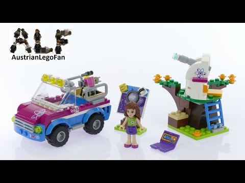 Vidéo LEGO Friends 41116 : La voiture d'exploration d'Olivia