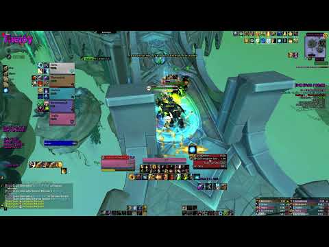 The Necrotic Wake Mythic +21 score +2 TYRANNICAL RAGING VOLCANIC ENCRYPTED Protection Paladin