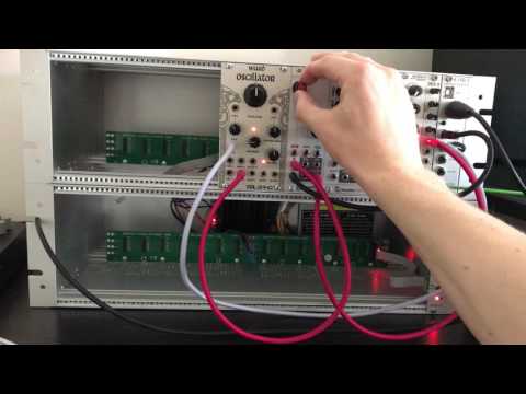 First test with modular synth