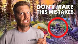 Wild Animals Wreak Havoc! Backpacking in Montana and my Rookie Mistake