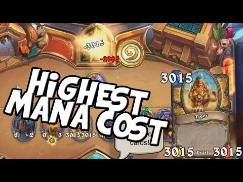 3000 Damage Holy Wrath! - 3000 Mana Minion! [Hearthstone]
