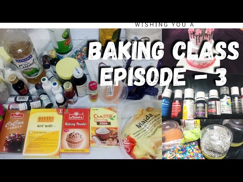 Free Online Baking Class || Episode-3 || Ingredients For Cake Making || Malayalam