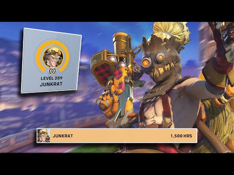 what 1500 hours on junkrat looks like...