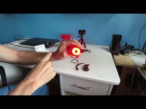 Smart Bike Tail Light with Automatic Brake Detection, USB Rechargeable