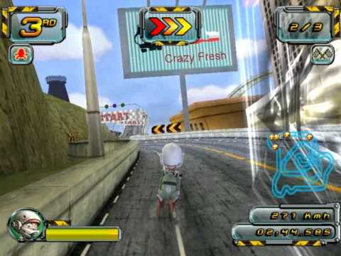 crazy frog racer 2 pc gameplay