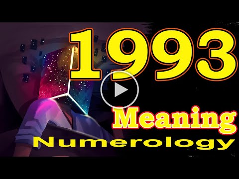 🔴 Angel Number Meanings 1993 ✅ Seeing 1993 ✅ Numerology Box
