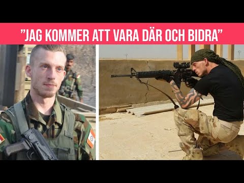 Svenske Jesper ska strida för Ukraina mot Ryssland: "Måste göra något"