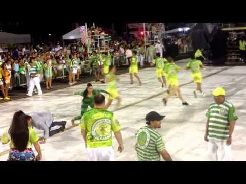 GRES MOCIDADE INDEPENDENTE DE APARECIDA - Comissao de frente 2014