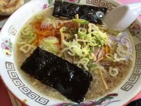 小美玉市～江戸「げんこつ屋（ラーメン・チャーハン・餃子）」土浦一高。このお店が建つ前の昔古い民家風建物の時「焼きそば」美味しかったです～懐かしい。梅のりラーメン。茨城県石岡市きみチャン寝る６６６劇場。