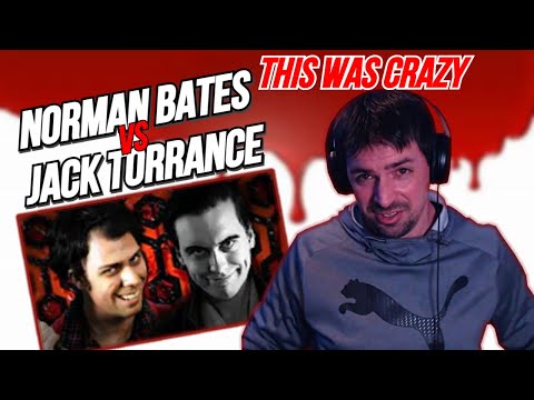 Norman Bates vs. Jack Torrance - Rap Battle! // REACTION!!!