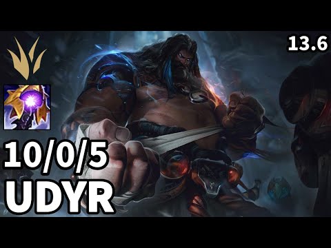 Udyr Jungle vs Volibear - EUW Master | Patch 13.6