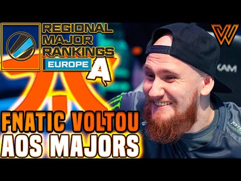 Fnatic, Bad News Eagles & GamerLegion no MAJOR // 1WIN, B8 & ForZe ELIMINADOS | RMR EU A #5