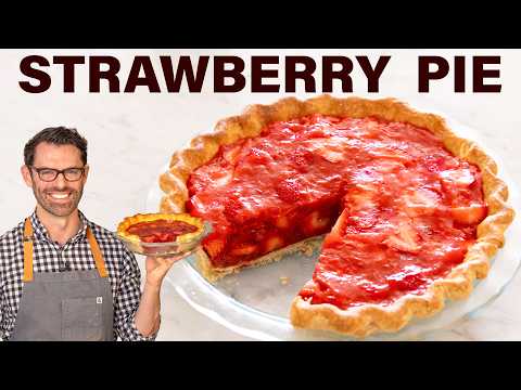 EASY Strawberry Pie Recipe
