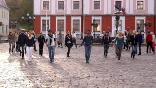 preview picture of video 'Michael Jackson Beat It Flashmob - Tartu, Estonia'