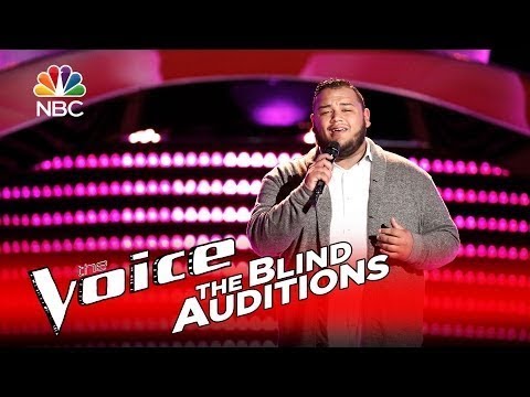 The Voice 2016 Blind Audition - Christian Cuevas- 'How Am I Supposed to Live Without you'