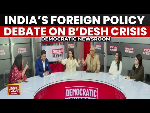 Democratic Newsroom: Panel Debates India’s Foreign Policy Amidst Rising Instability in Bangladesh