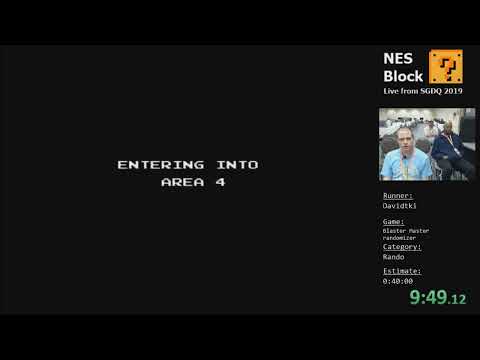 NES Block Summer 2019 [27] Blaster Master Randomizer by Davidtki