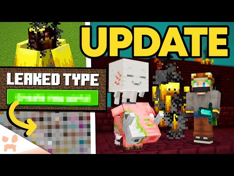 NEW WORLD TYPE JUST LEAKED + NETHER UPDATE V2 COMING TO MINECRAFT?!