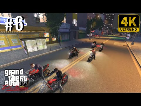 🎮 [4K] Grand Theft Auto 4 The Lost and Damned | Gameplay Walkthrough - Part 6 [ PC 4K 60FPS ]