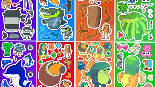 ASMR Sticker Tapping – Tung Tung Sahur! ✨🎧 #ASMRShorts #StickerASMR #TungTungSahur #sticker