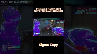 OW2 Echo プチPOTG集! [Feml1n] #shorts