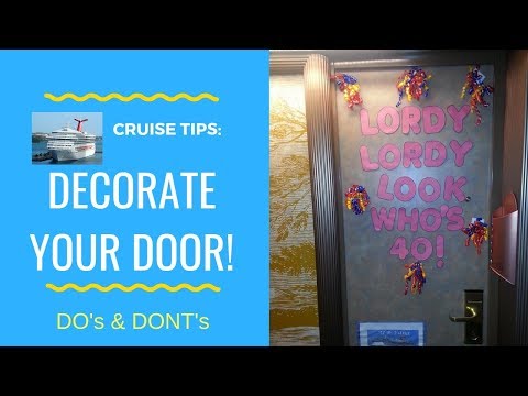 Cruise Door Decorations: What To Know Before You...