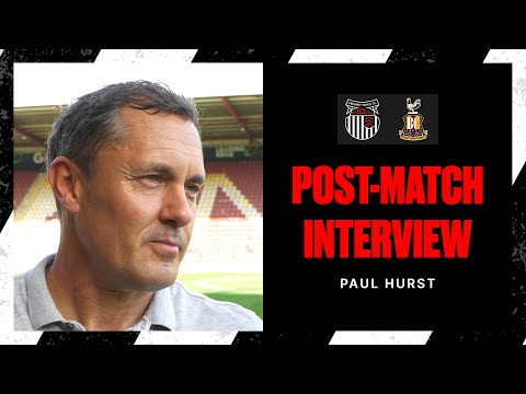 Hurst gives his thoughts after Bradford draw at Valley Parade