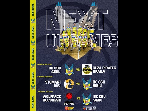 ABC CSU Sibiu - ACS Cuza Pirates Braila U13 (2010)