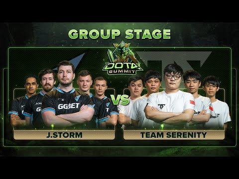 J.Storm vs Serenity Game 1 - Dota Summit 10: Group Stage
