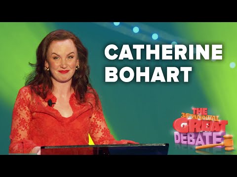 Catherine Bohart | The 34th Annual Great Debate