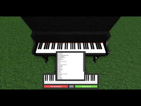 Roblox piano sheets old town road EASY