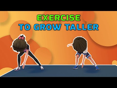 15-MIN KIDS EXERCISE TO GROW TALLER (NO JUMP)