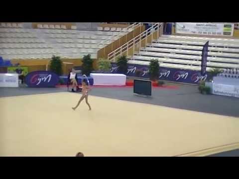 Manelle Inaho championnat de France Avenir 2014 - Cerceau