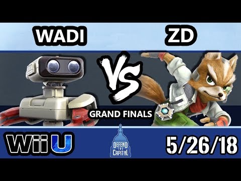 DTC 1 Smash 4 - Wadi (Rob, Mewtwo) Vs. ZD [L] (Fox) - Wii U Grand Finals