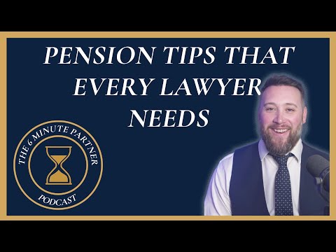 Episode 7 - The Pension Mistake That Costs Lawyers Thousands — video featuring David Shepherd