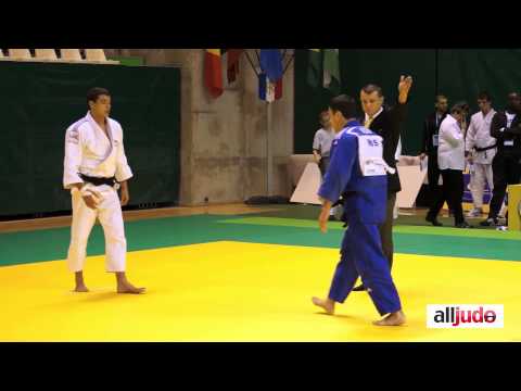 KODIRI Buzurgmekhr (RUS) - MOREIRA Jeremy (FRA) / European Cup Juniors Lyon 2013 / -66kg