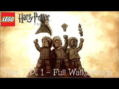 LEGO Harry Potter Years 5-7-Deathly Hallows - Full Year 7 Pt1 Walkthrough (No Commentary)