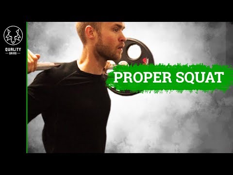 Squat Glute Activation - How To Squat Properly